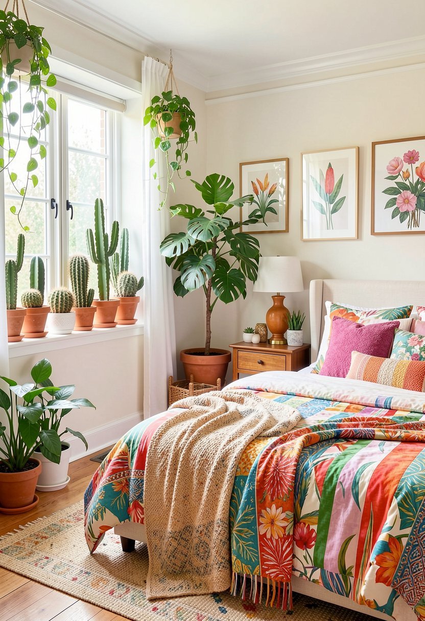 Cacti On a Windowsill