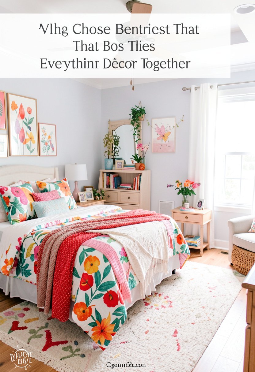 Choose Bedding That Ties Everything Together
