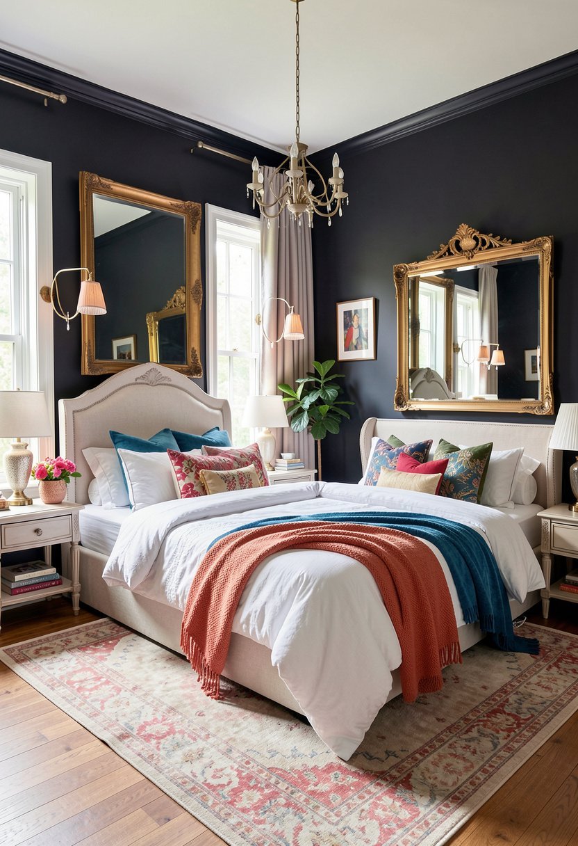 Choose Large Mirrors for Light