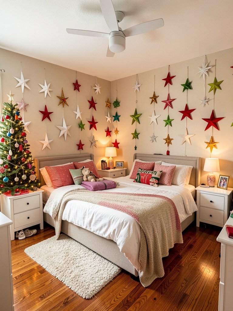 Paper Star Ornaments for Height