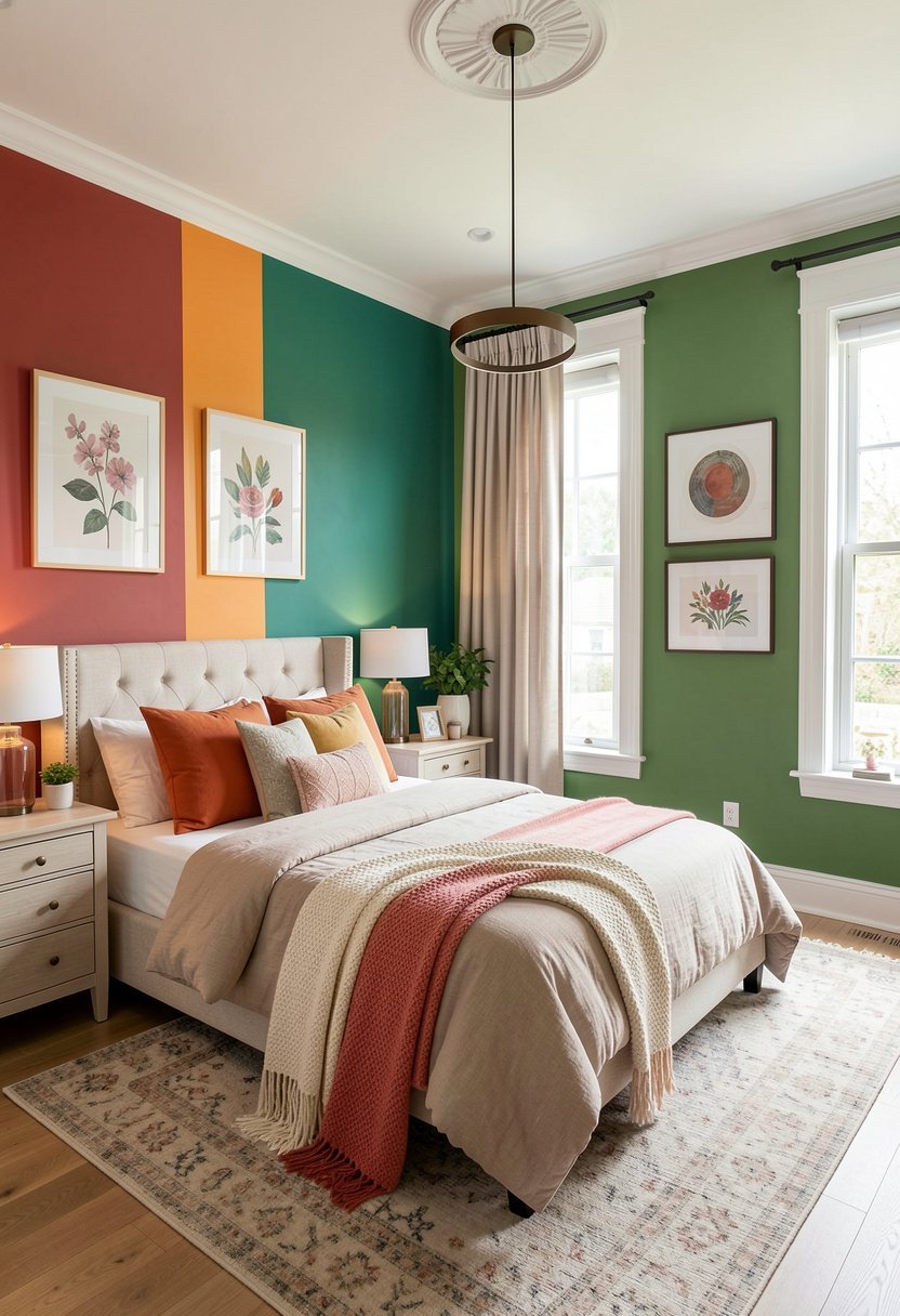 Color Blocking to Create Defined Zones