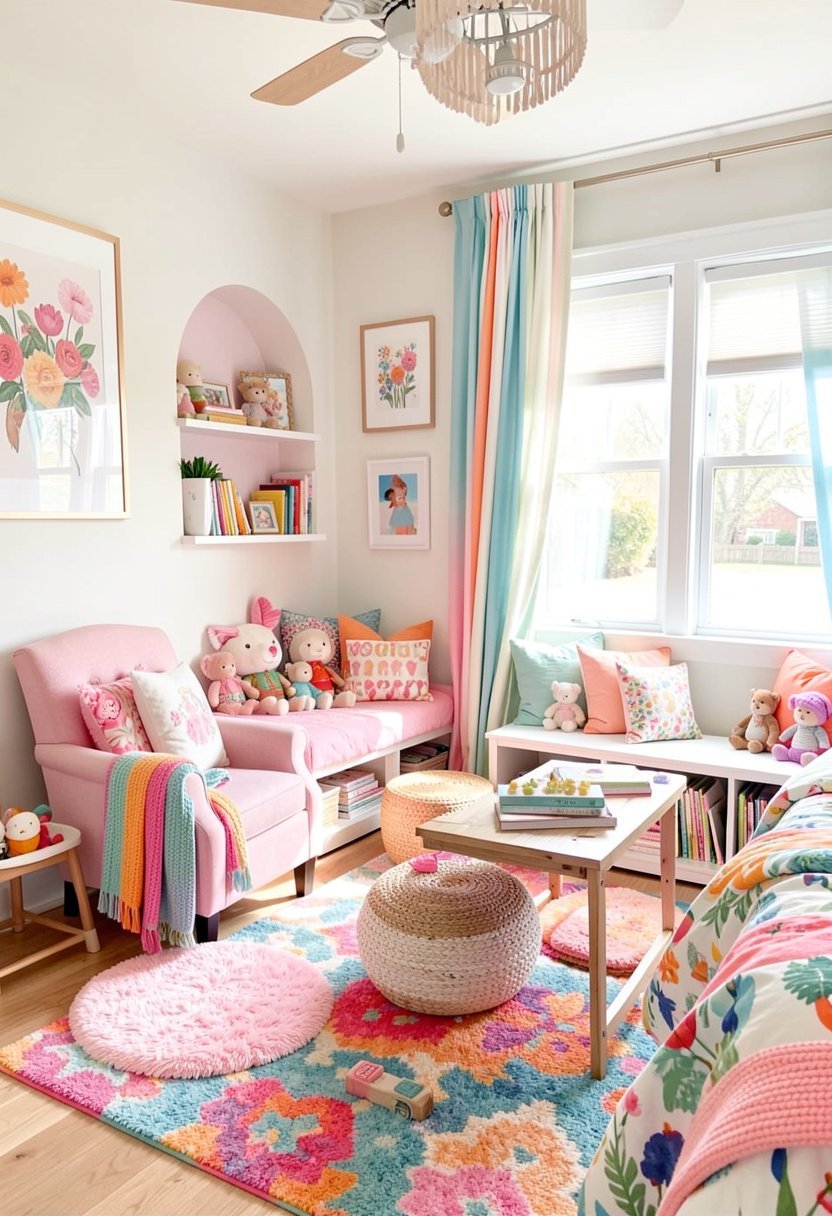 Cozy Reading Nook Area
