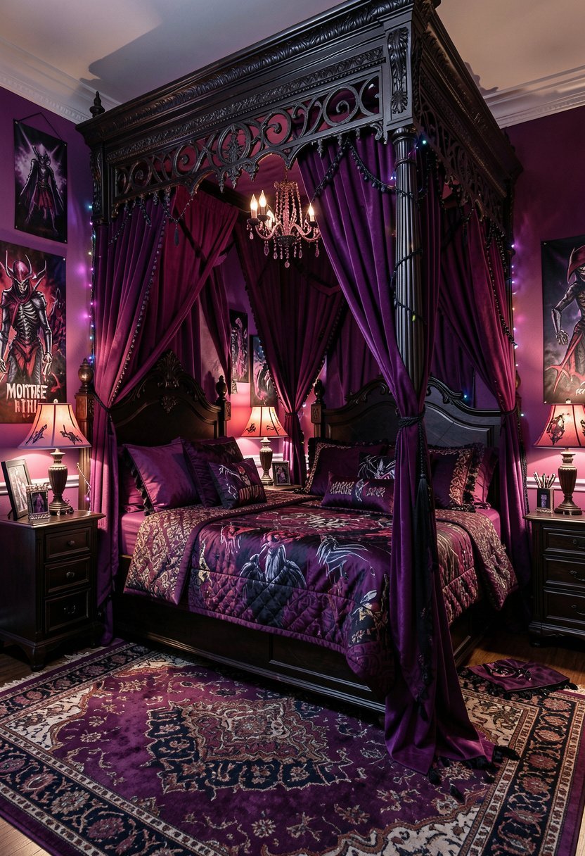 Craft a Gothic Bed Canopy