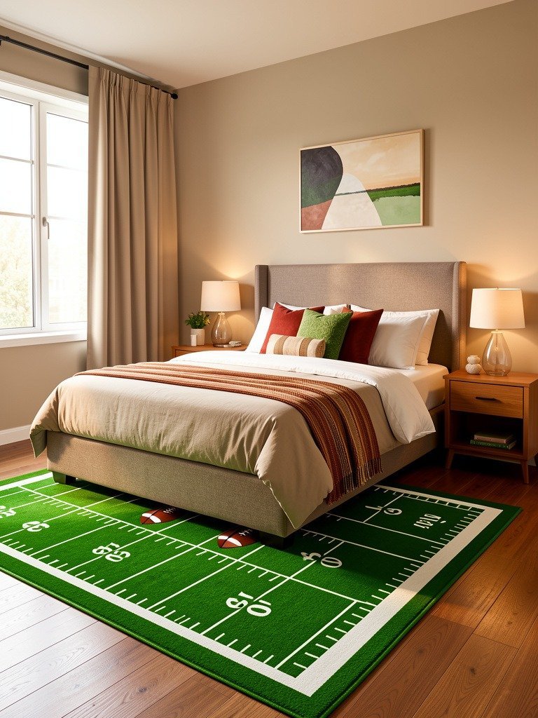 Create a Field Map Rug Area
