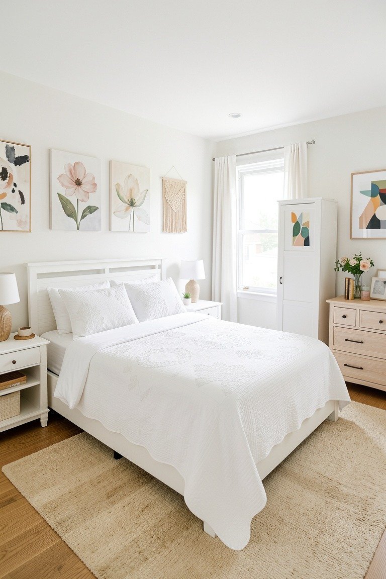 Crisp White Bedding Only