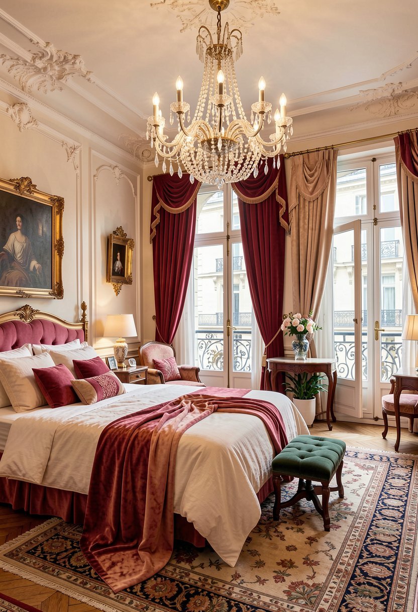 Crystal Chandeliers Create Drama