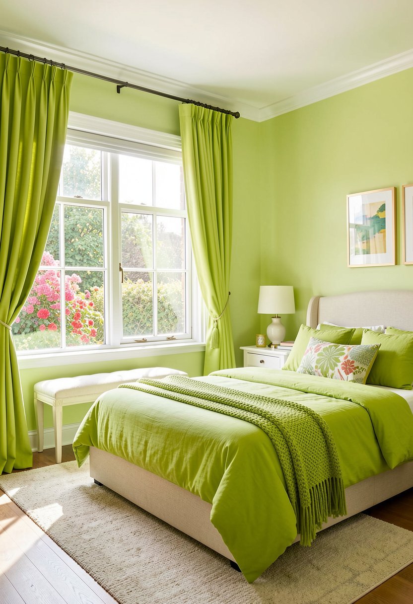 Curtains That Frame Views