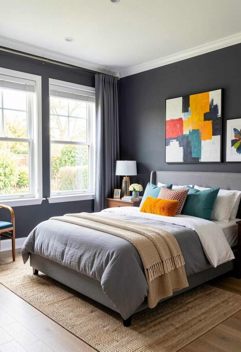 Dark Grey Paint for Modern Walls