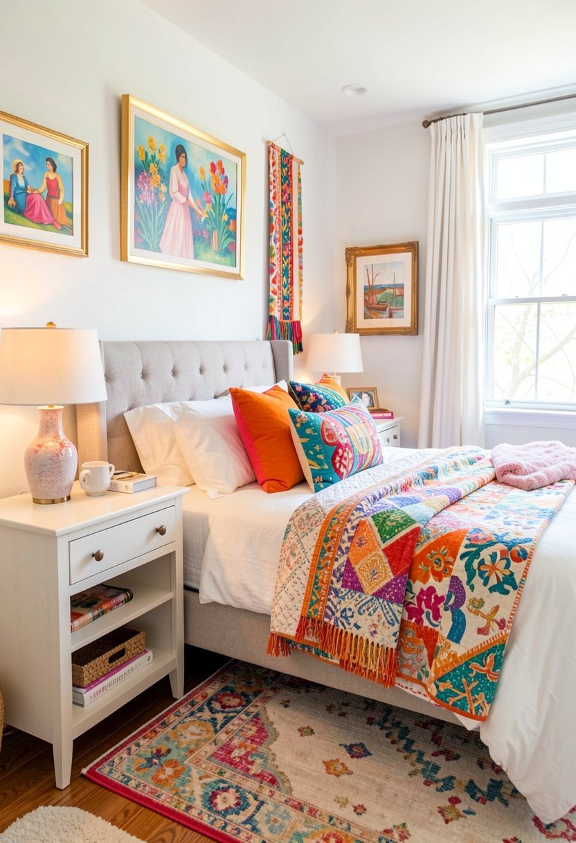 Decluttered Nightstand Surface Areas