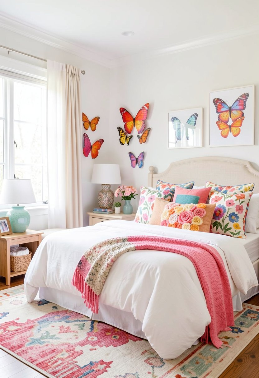 Decorative Pillows with Textures