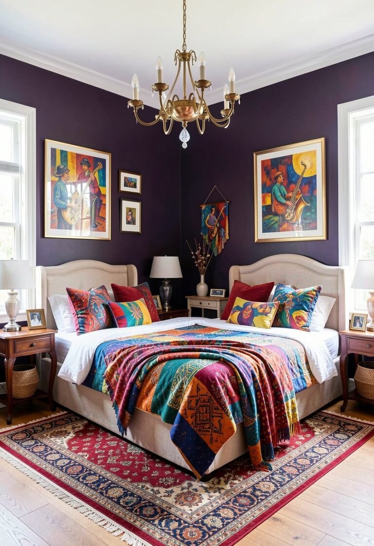 Deep Colors On the Walls