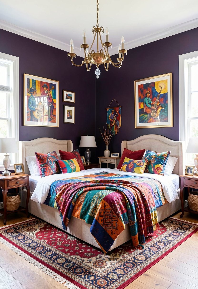 Deep Colors On the Walls