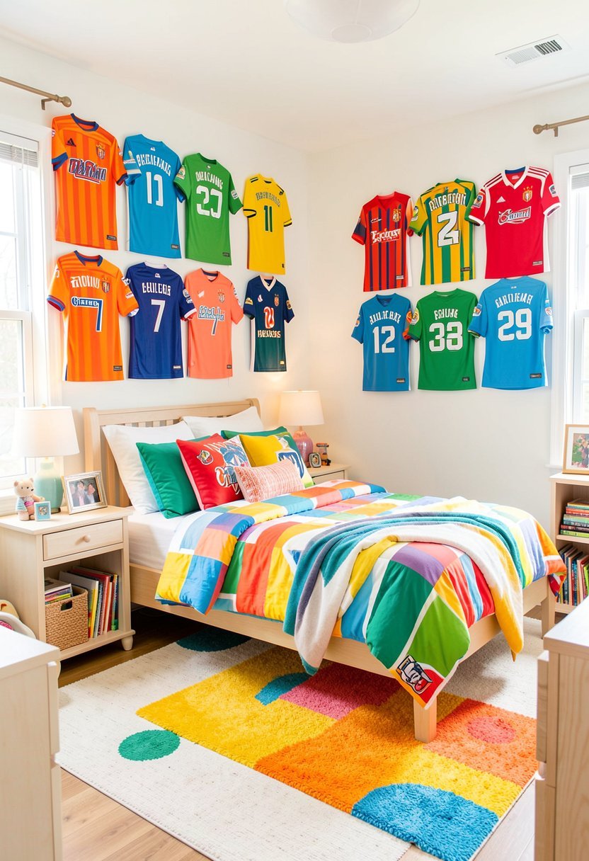Display Jerseys On the Wall