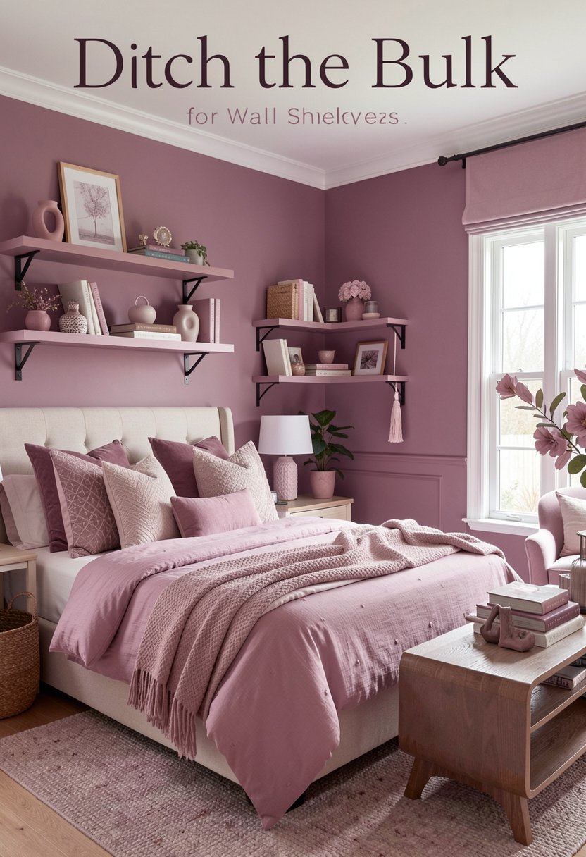 Ditch the Bulk for Wall Shelves