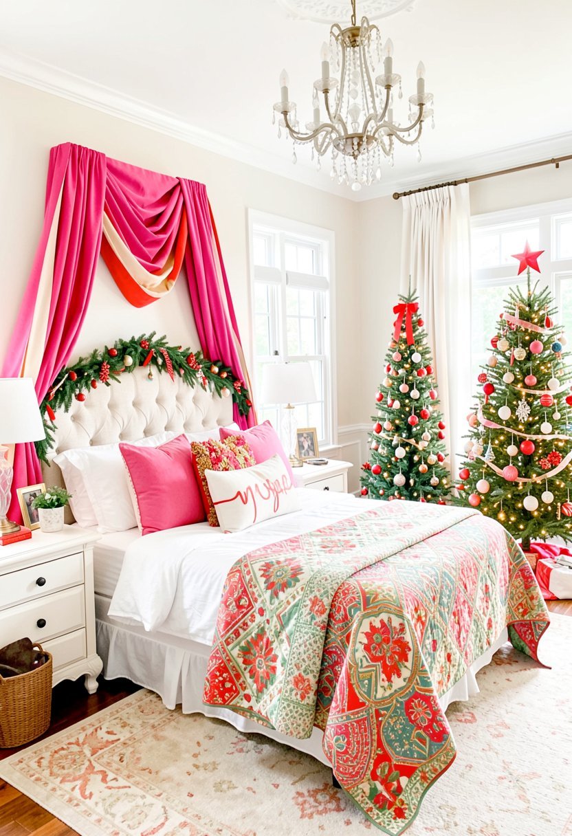 Drape Fabric Over Your Headboard