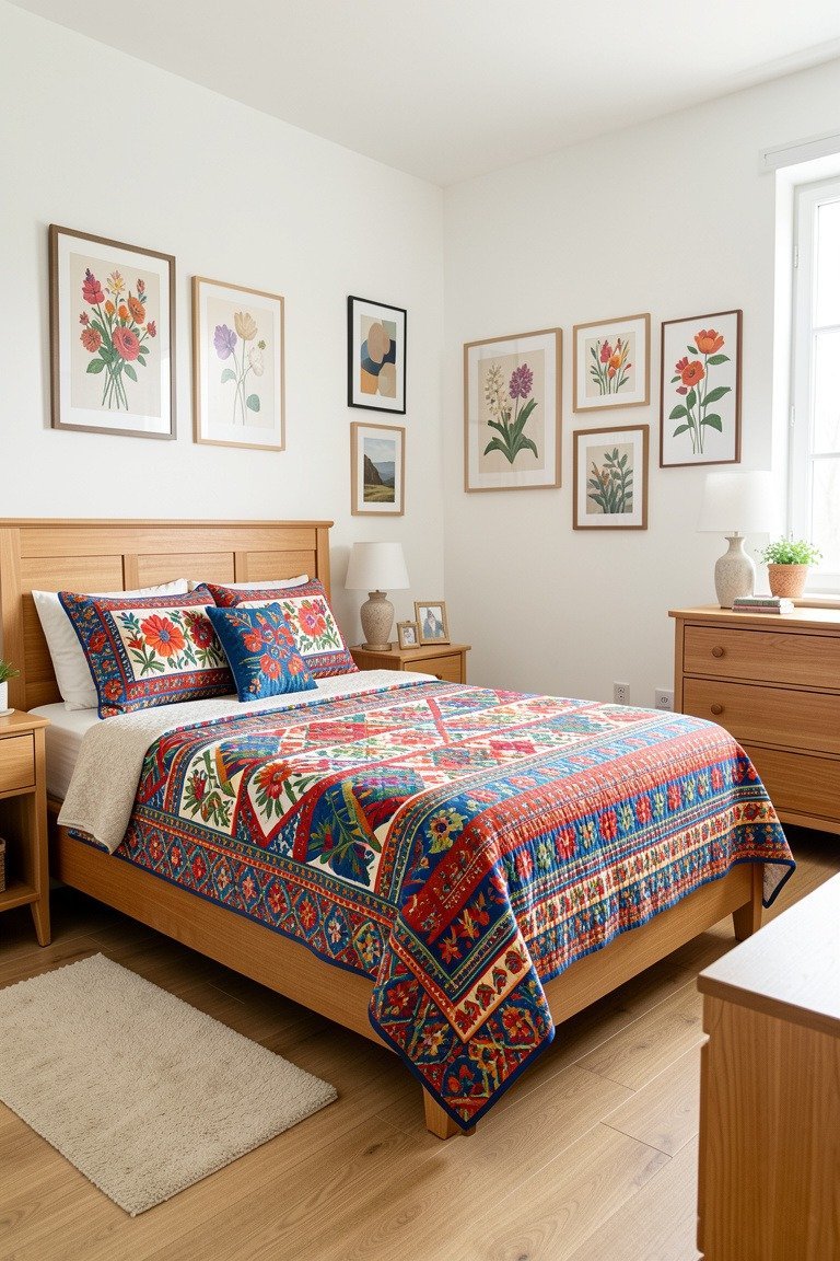 Embroidered Pillow Covers