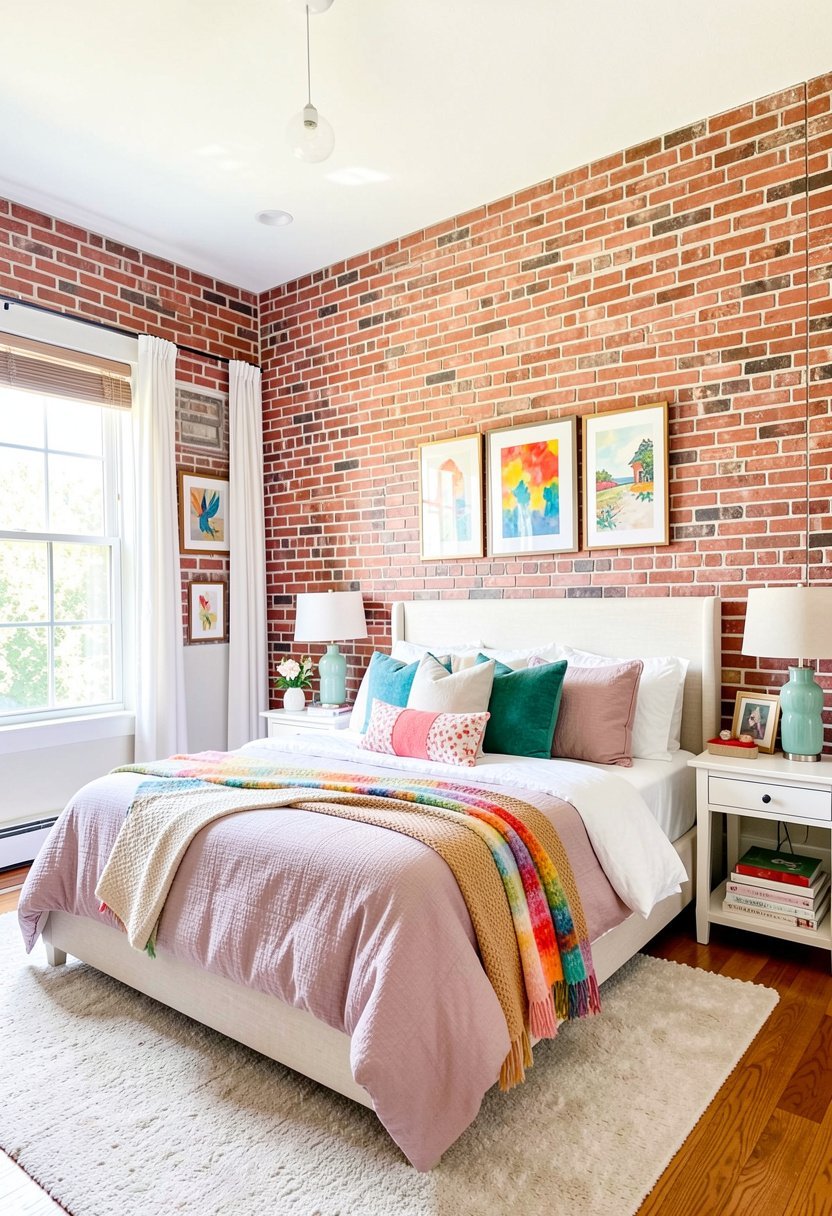 Faux Brick Panels for Instant Character
