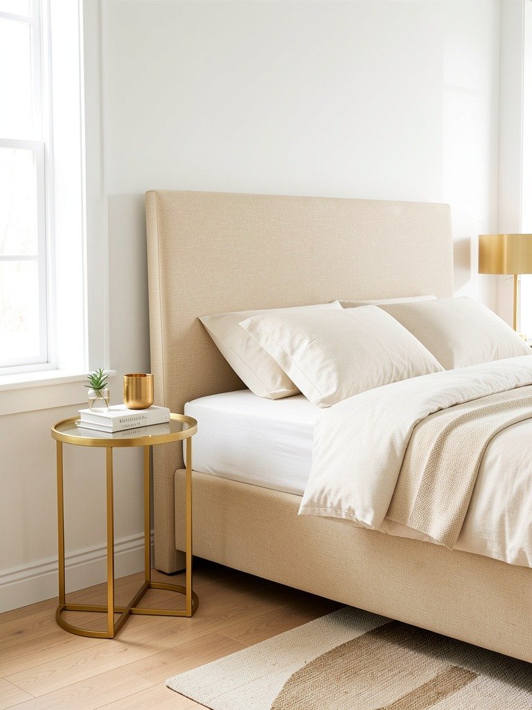 Find a Gold Side Table