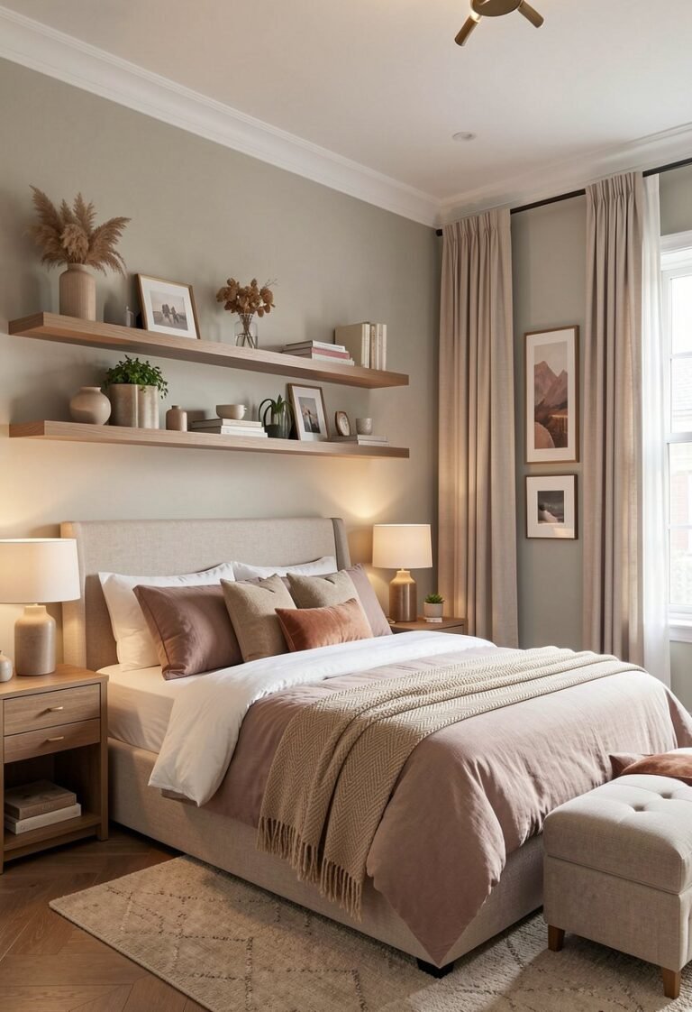 Floating Shelves for Modern Vibes