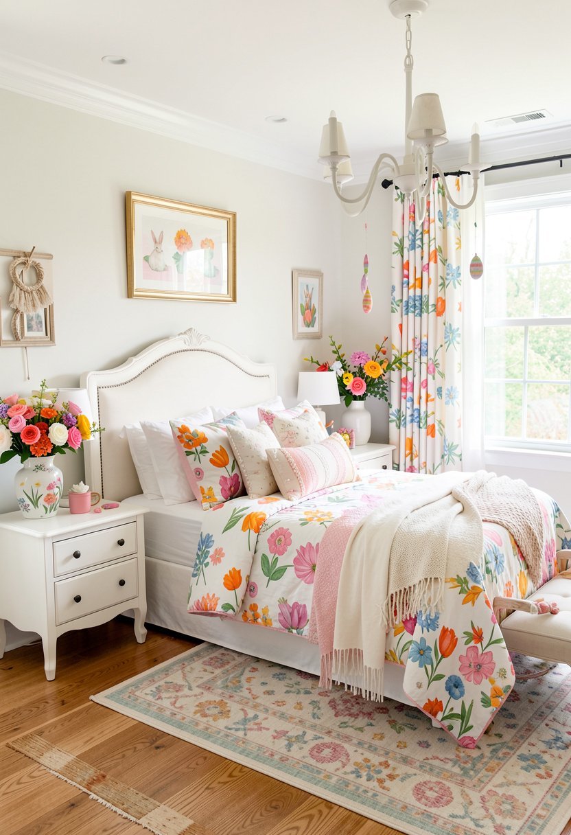 Fresh Flower Bedside Tables
