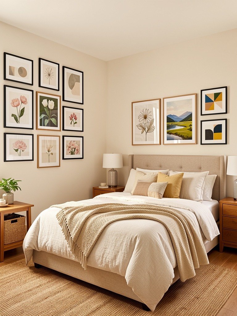 Gallery Walls with Uniform Frames