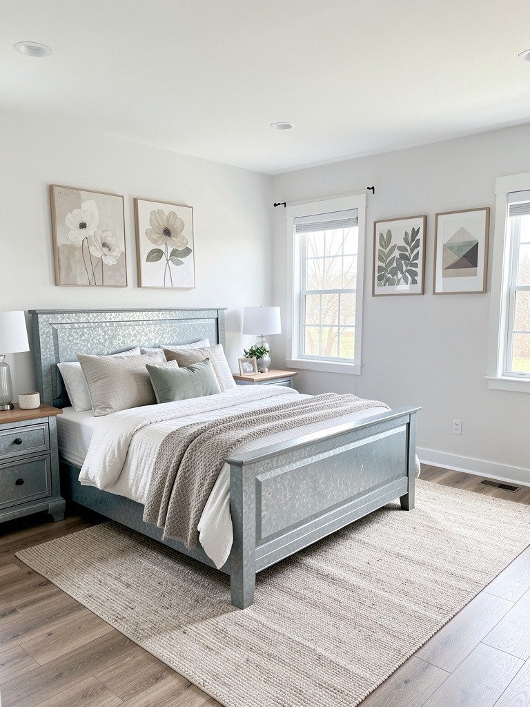 Galvanized Metal Adds Edge