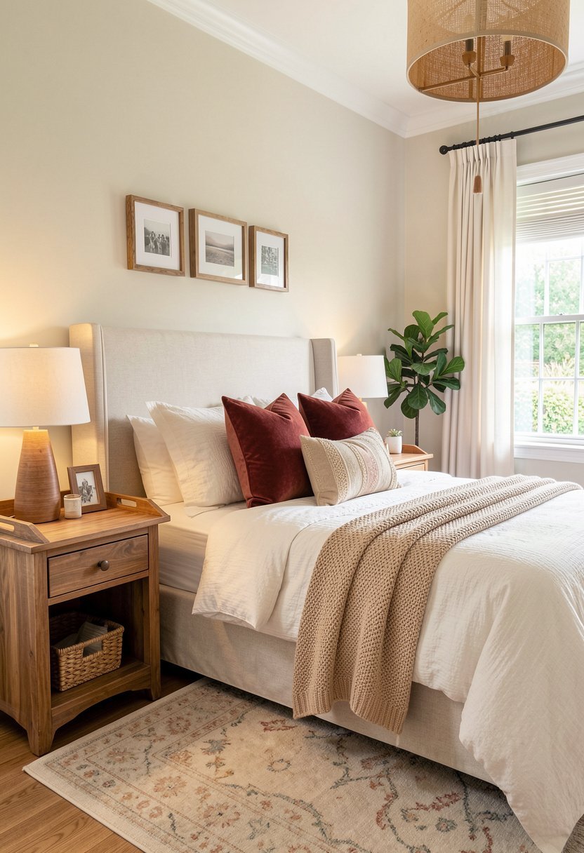 Handcrafted Wood Bedside Trays