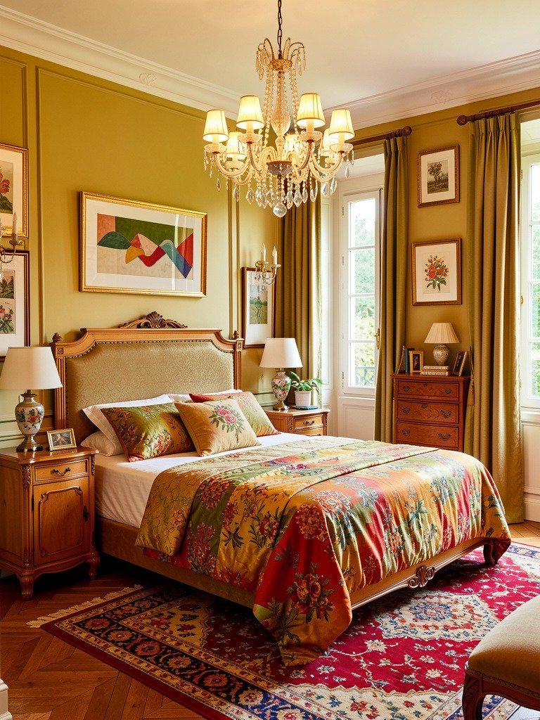 Hang a Crystal Chandelier Low