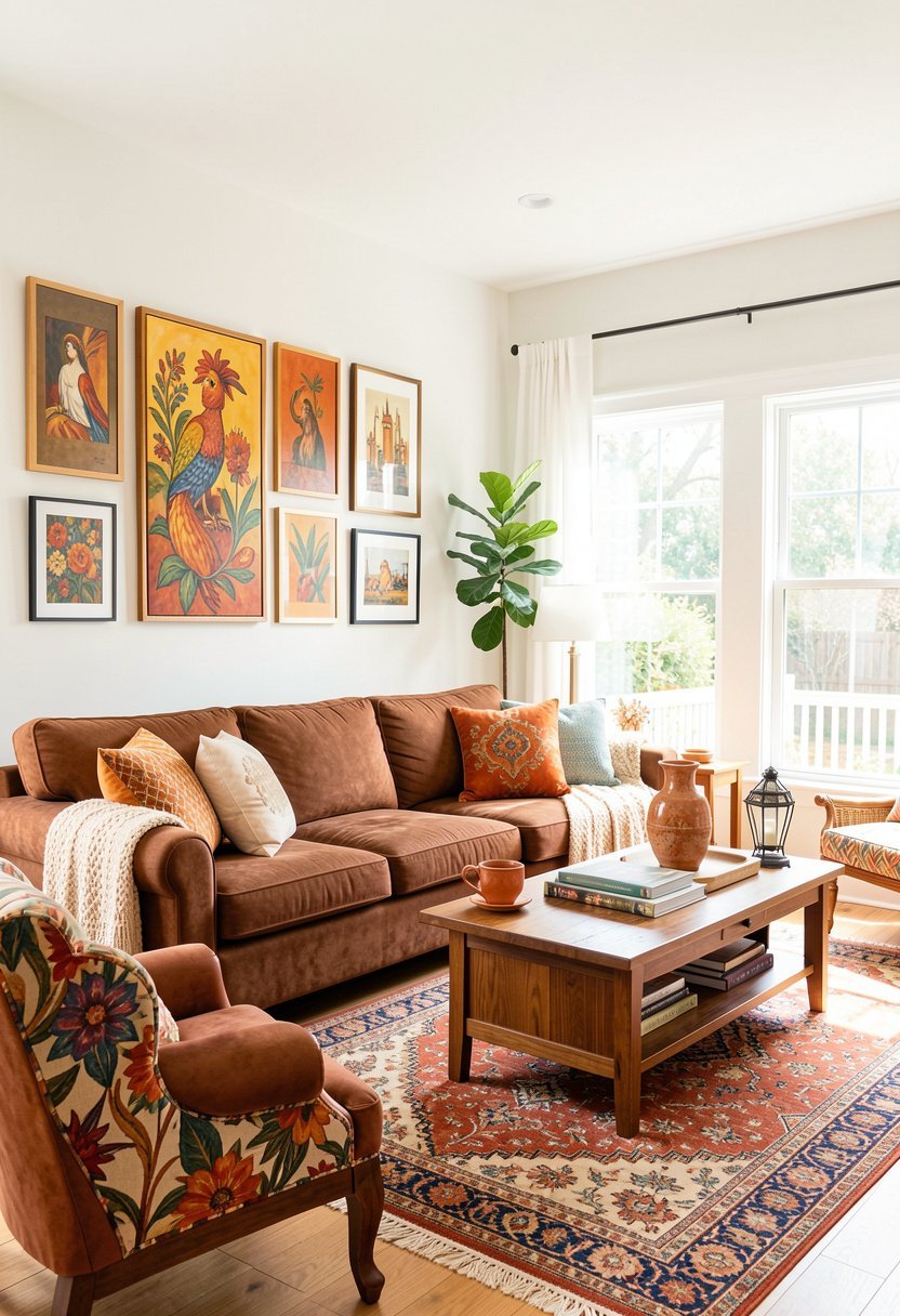 Hang Art That Has Warm Tones