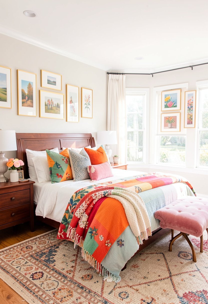 Hang Art with Gold Frames