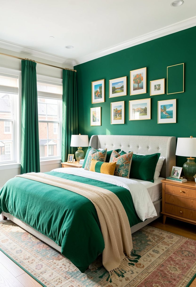 Hang Art with Gold Frames