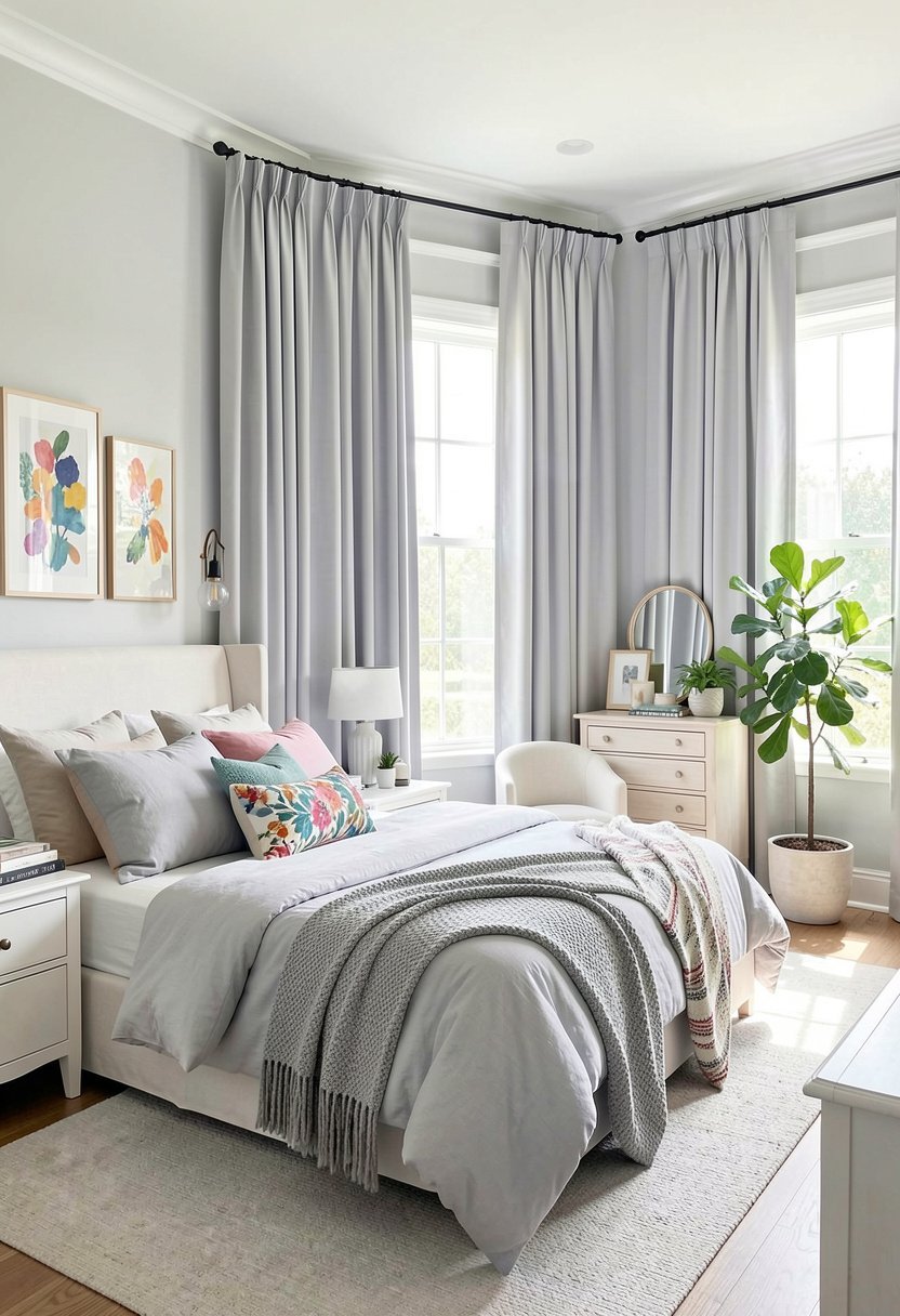 Hang Curtains High and Wide