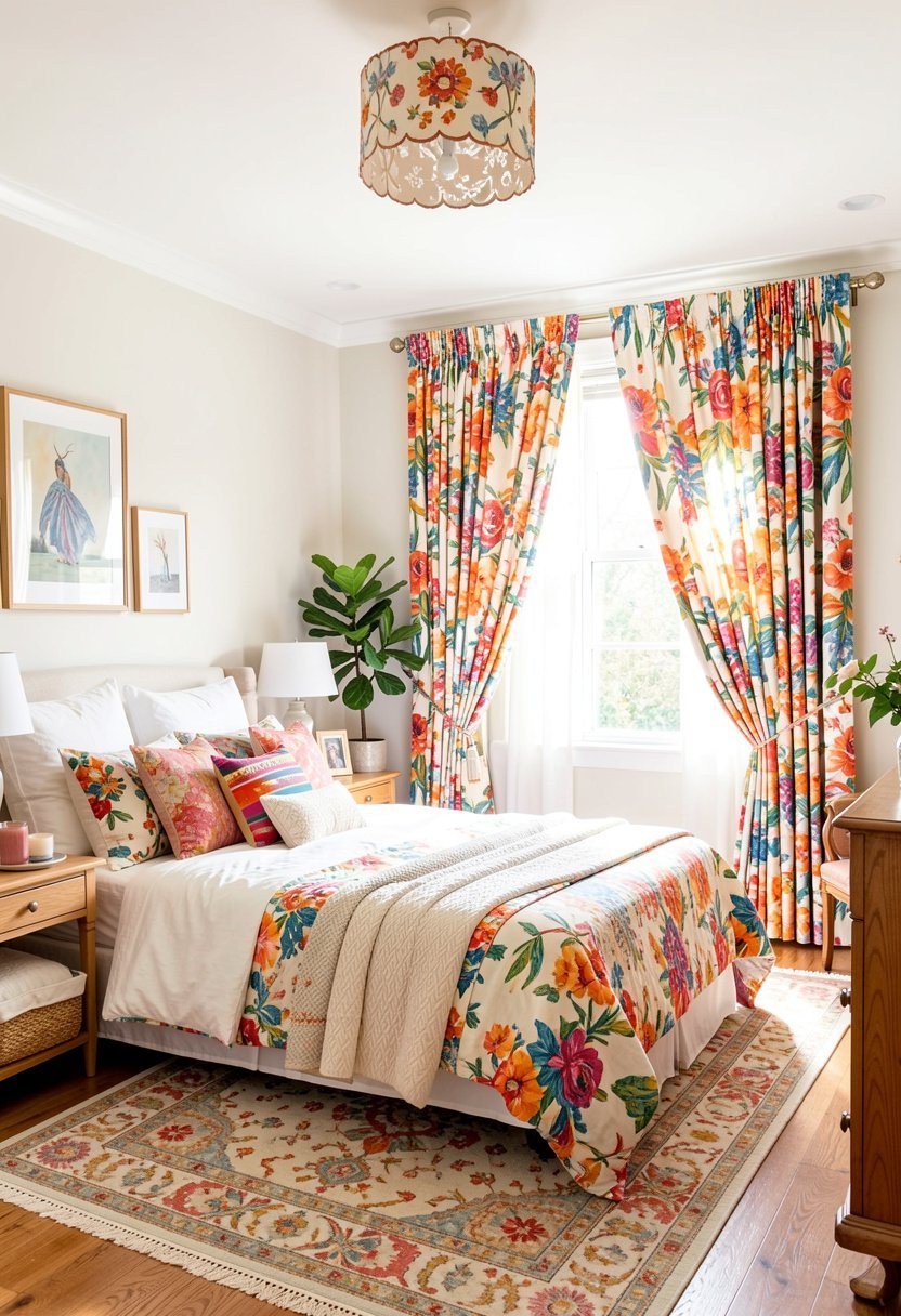 Hang Curtains Near the Ceiling