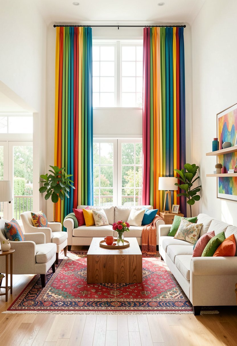 Hang Curtains Very High