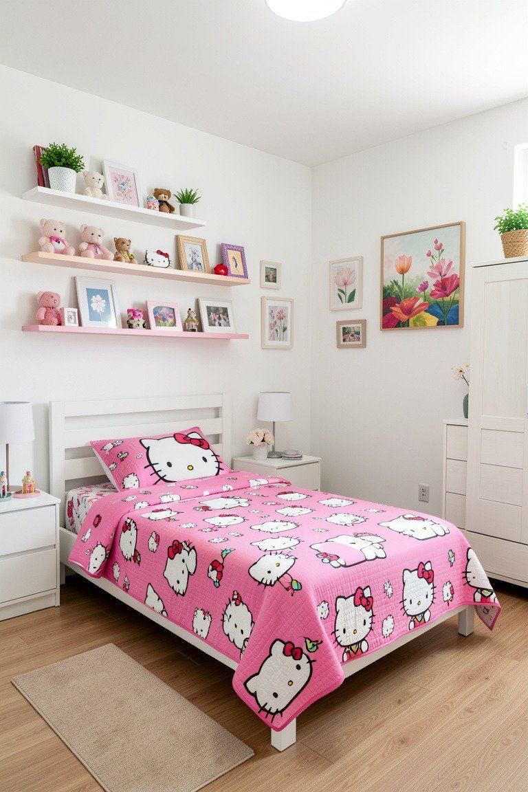 Hang Floating Shelves for Display Pieces