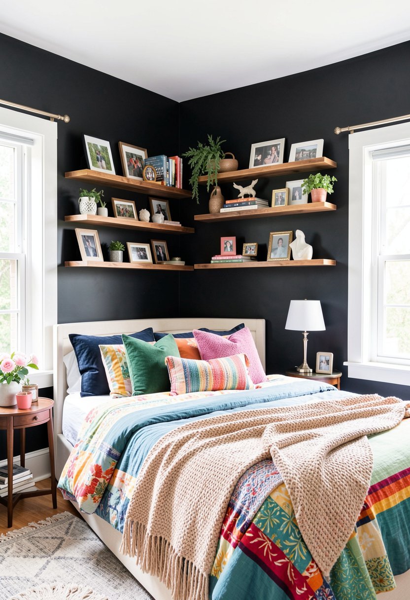 Hang Floating Wood Shelves