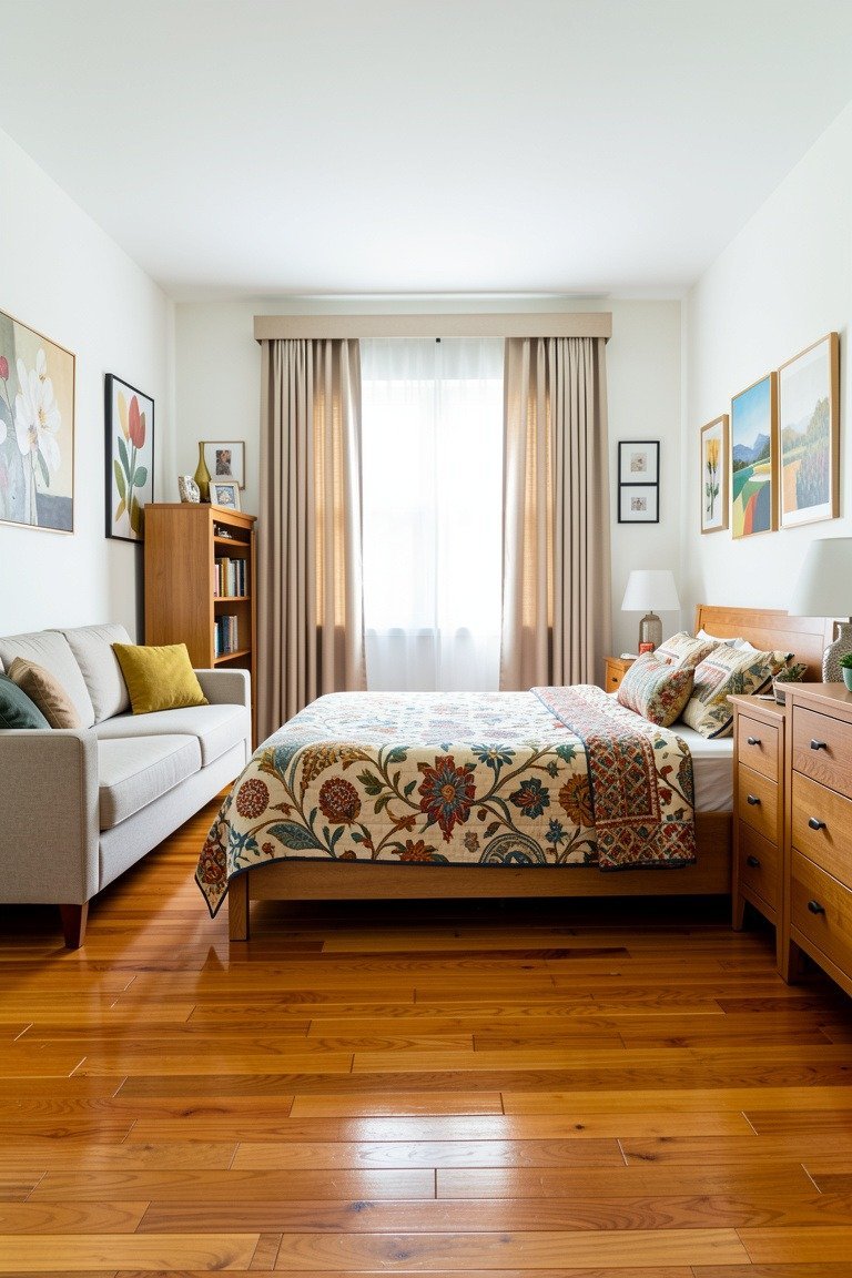 Hang Floor Length Curtains