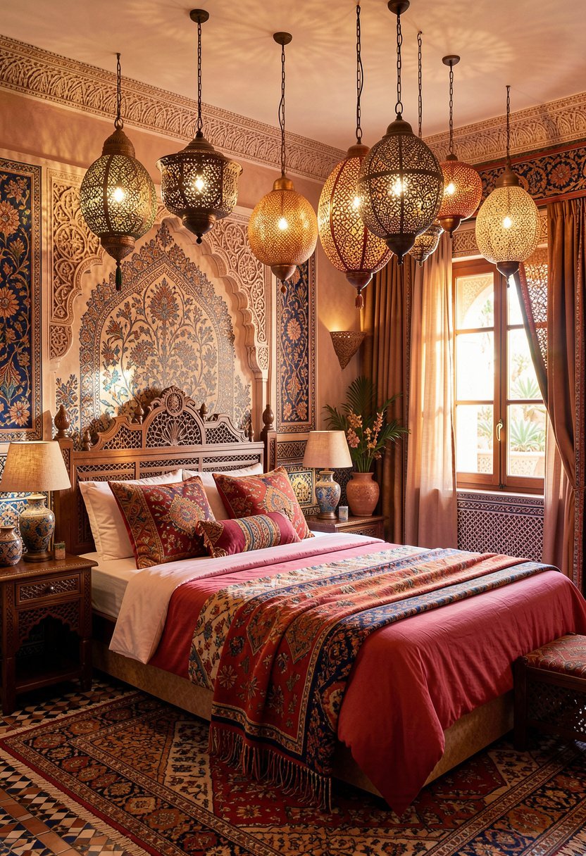 Hang Intricate Metal Pendant Lights