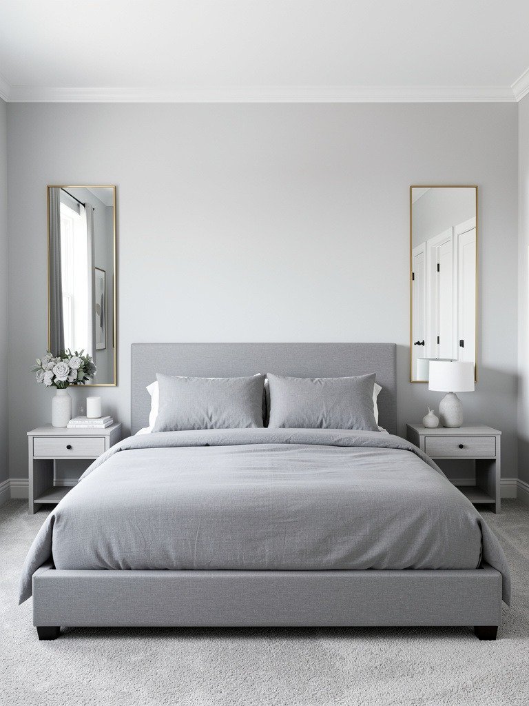Hang Large Gold Mirrors