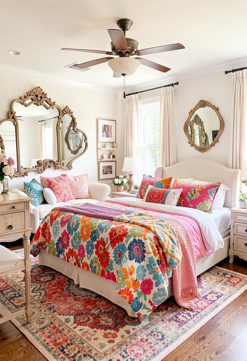 Hang Large Vintage Mirrors