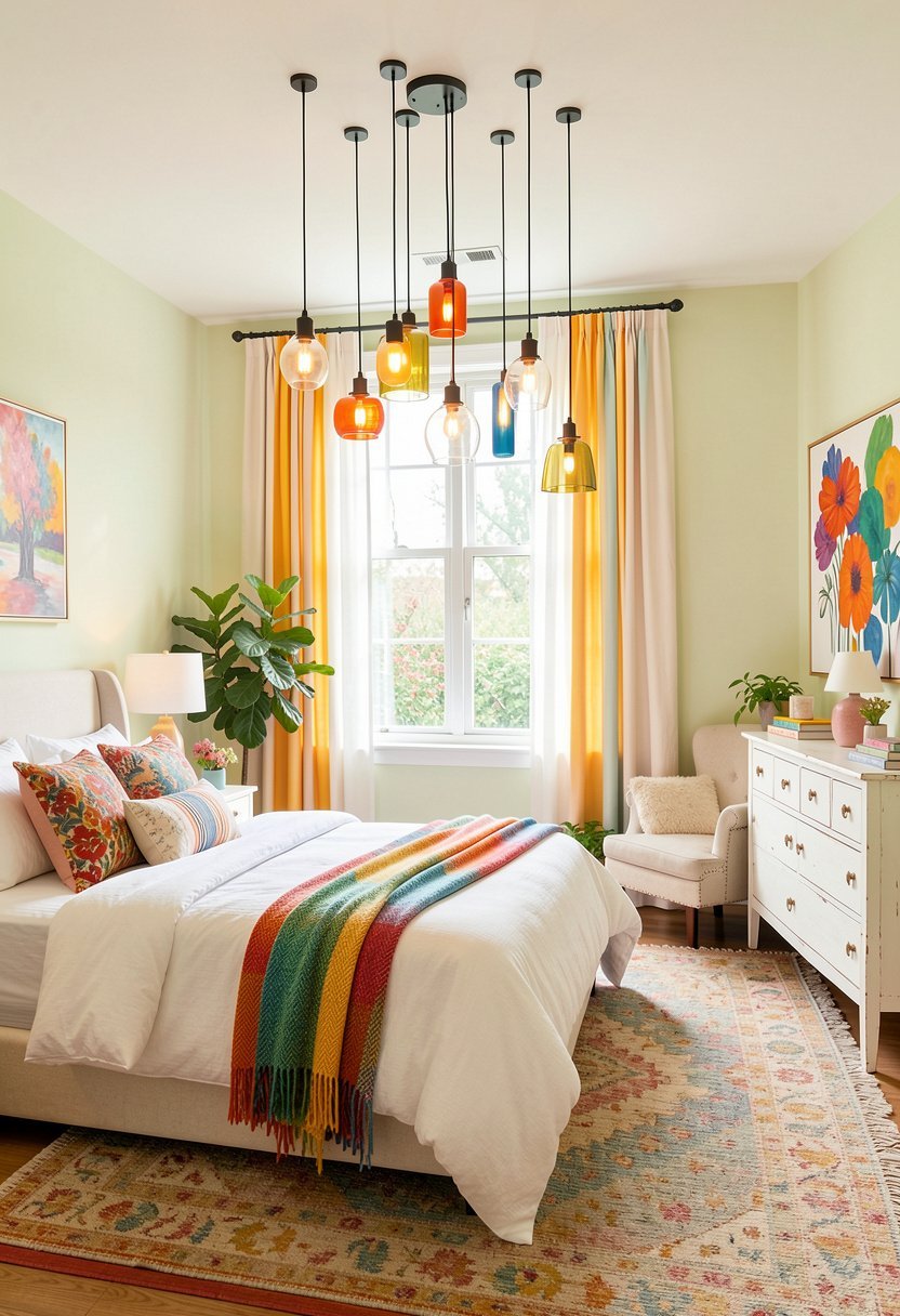 Hang Lights Instead of Lamps