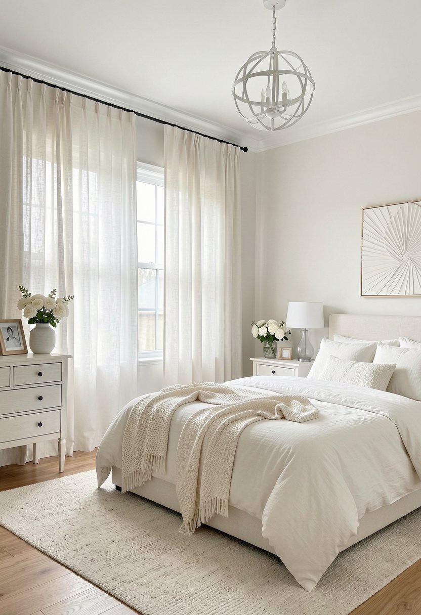 Hang Linen Window Curtains