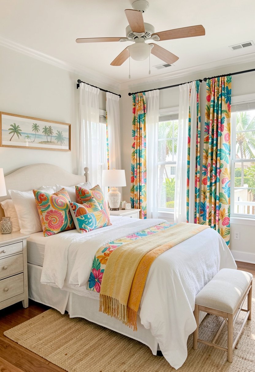Hang Sheer Curtains for Gentle Light