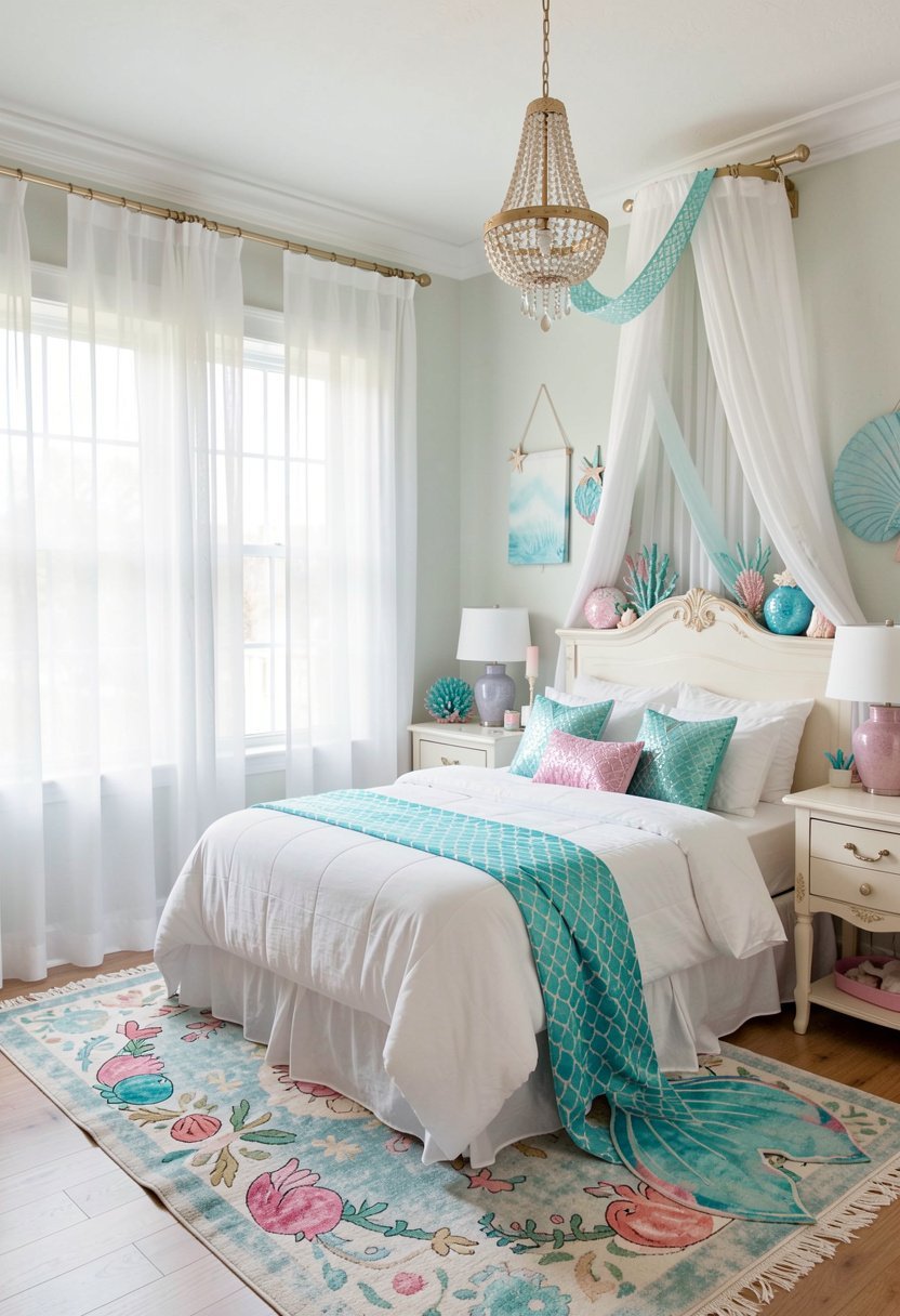Hang Sheer White Curtains