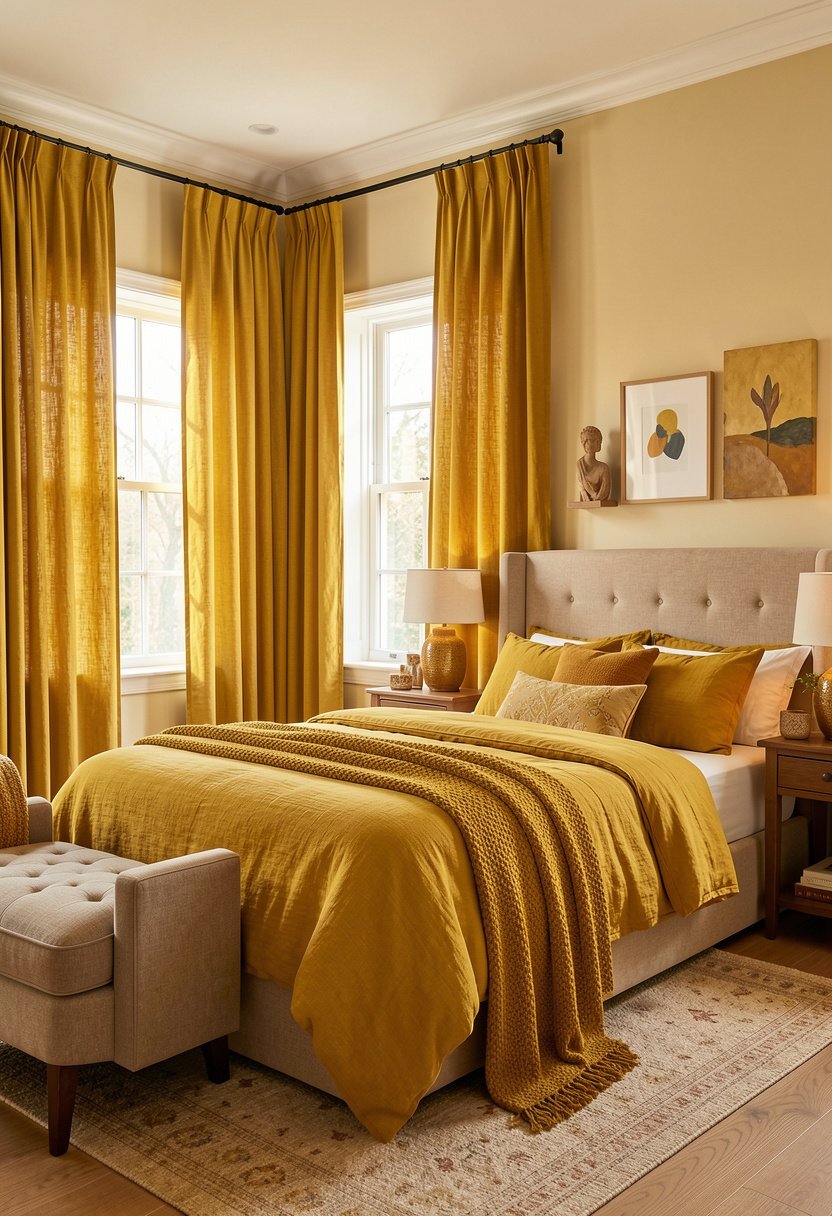 Hang Soft Linen Curtains