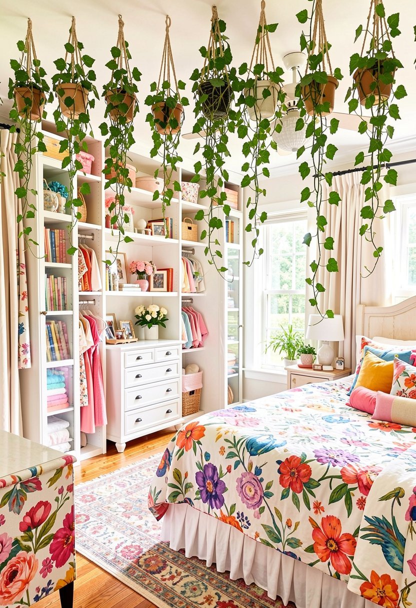 Hang Vines From Your Closet