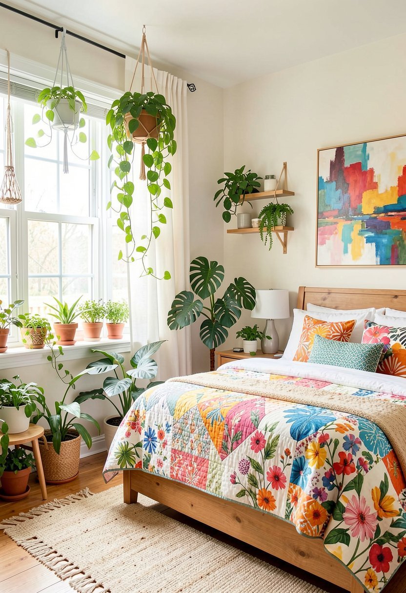 Hanging Pothos Near the Window