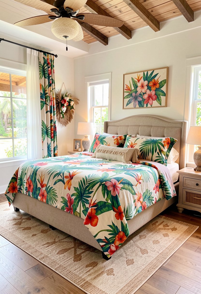 Include Soft Tropical Bedding