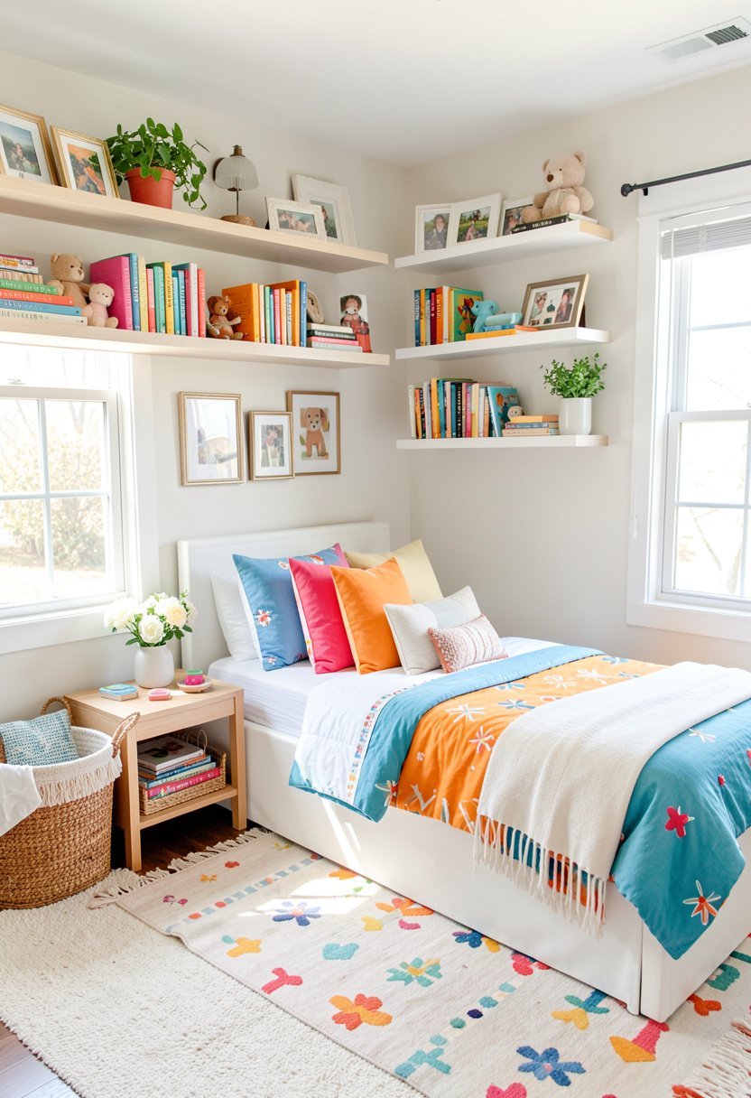 Install Floating Bookshelves