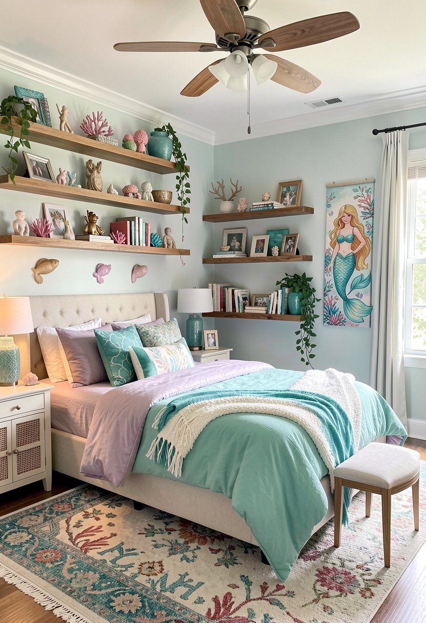 Install Floating Wood Shelves